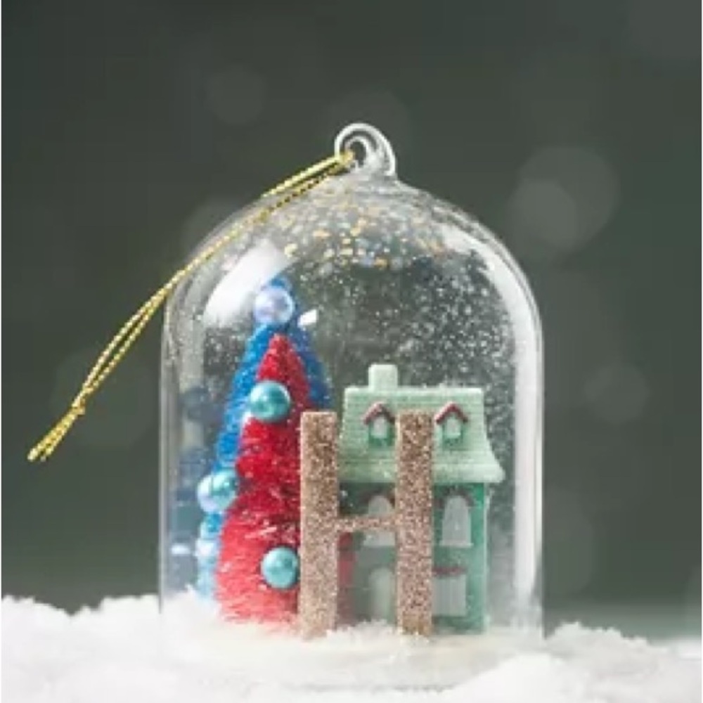 Anthropologie Home For The Holidays Monogram Ornament